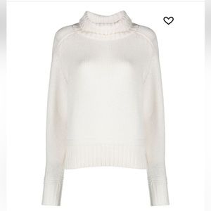 Incentive! Cashmere White 100 cashmere sweater women Large